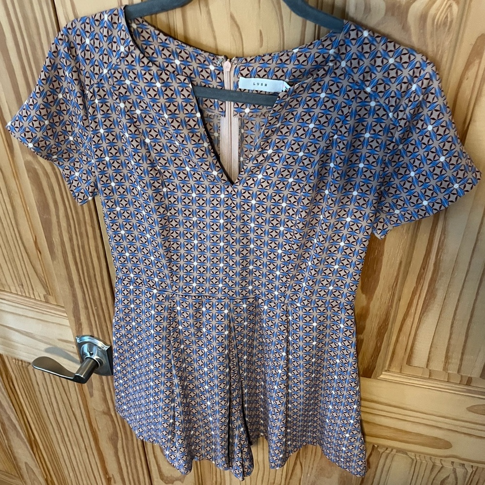 Vintage Patteren Romper
